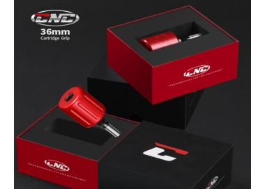 Grip CNC G2 de aluminio rojo 36mm