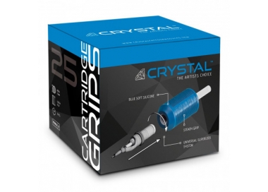 Caja de 15 grips CRYSTAL desechables para cartuchos