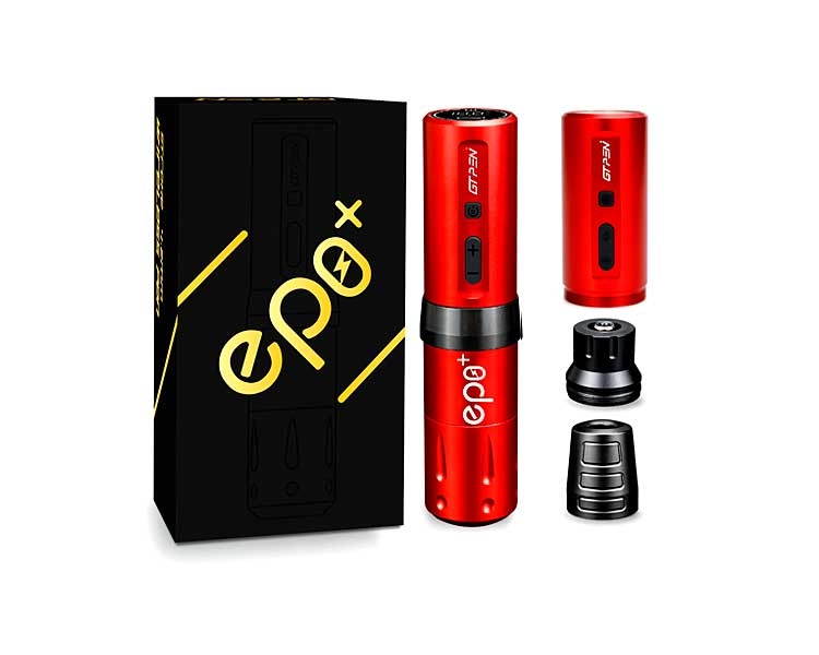 ROTATIVA AVA GT EP8+ INALÁMBRICA (2 baterías) ROJA