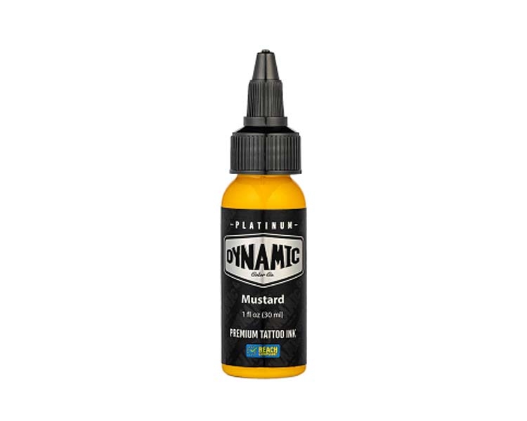 MUSTARD YELLOW DYNAMIC PLATINUM 1oz/30ml