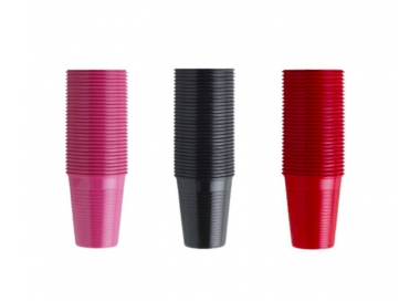 VASOS DE PLASTICO COLORES (50UNI)