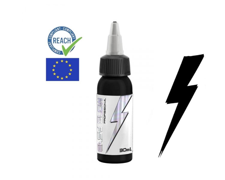 Raven black Easy Glow Electric Ink 30ml