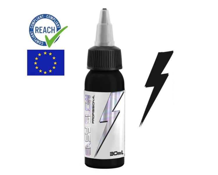 Sumi 7-EMPEROR BLACK Easy Glow Electric ink 30ml