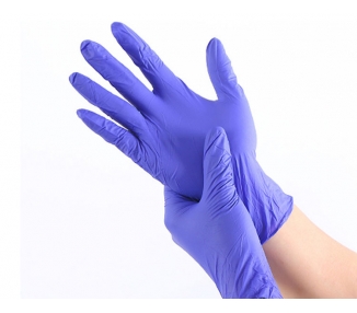 GUANTES NITRILO AZUL SIN POLVO TALLA XS