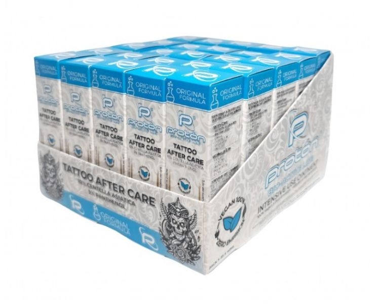 Expositor 25 Proton Tattoo After Care "FÓRMULA ORIGINAL" 40ml
